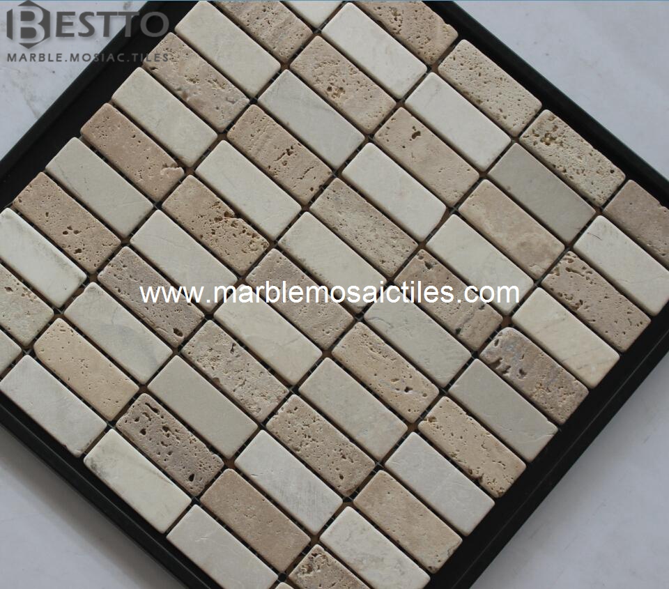Travertine Mosaic Tile Travertine Mosaic Tile