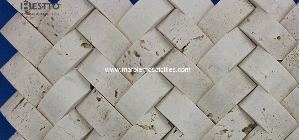 Travertine Herringbone Mosaic Tile Travertine Herringbone Mosaic Tile