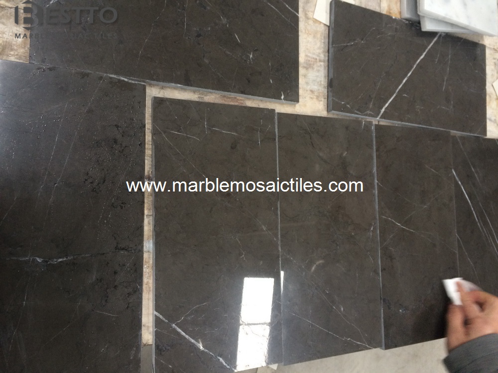 Pietra Grey Marble Polished Tiles Pietra Grey Marble Polished Tiles