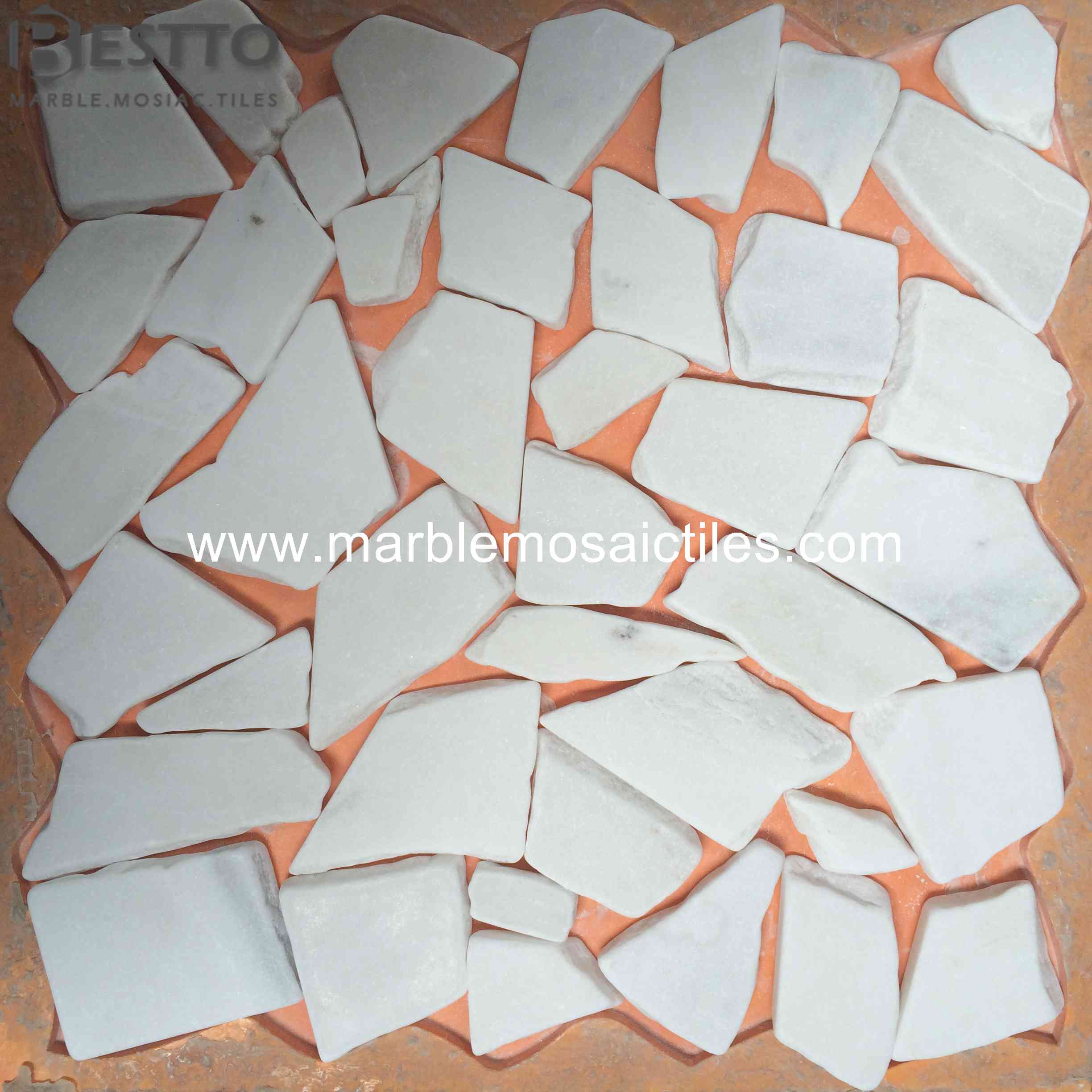 White Crazy Mix Mosaic White Crazy Mix Mosaic