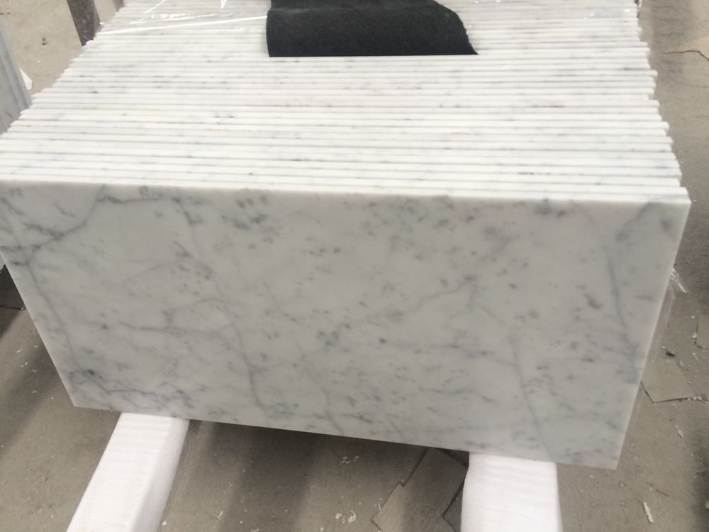 White Carrara Tiles 24''x24''