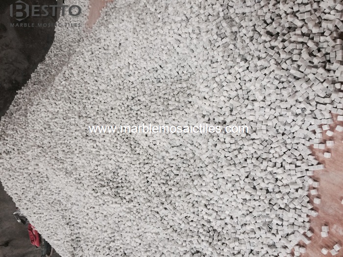 Carrara Square Mosaic Carrara Square Mosaic