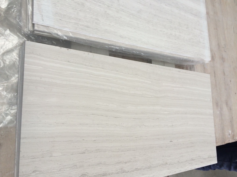 White Wooden Marble Tiles