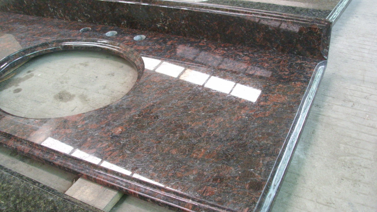 Tan Brown Granite Vanity Tops Tan Brown Granite Vanity Tops