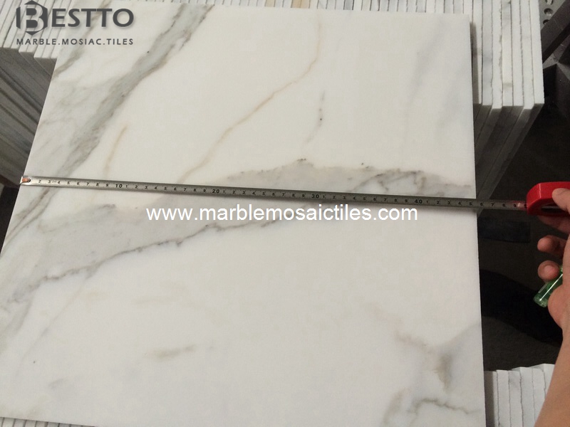 Italy Calacatta Oro Honed Tiles