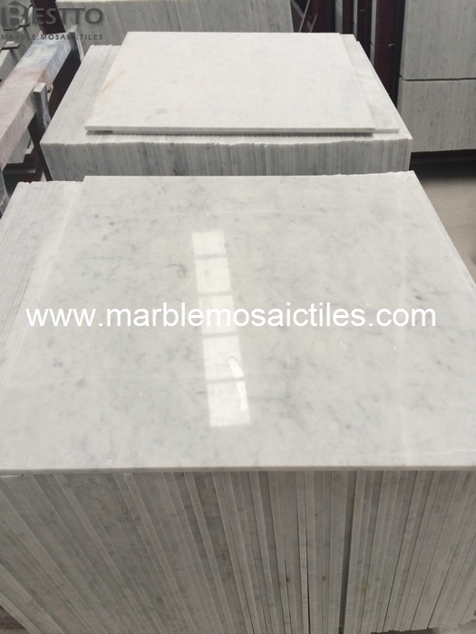 White Carrara Polished Tiles 24''x24'' White Carrara Polished Tiles 24''x24''