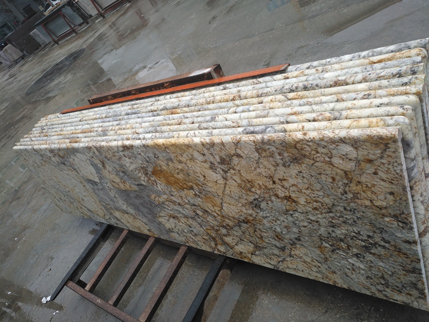 Golden Crystal Granite Countertops