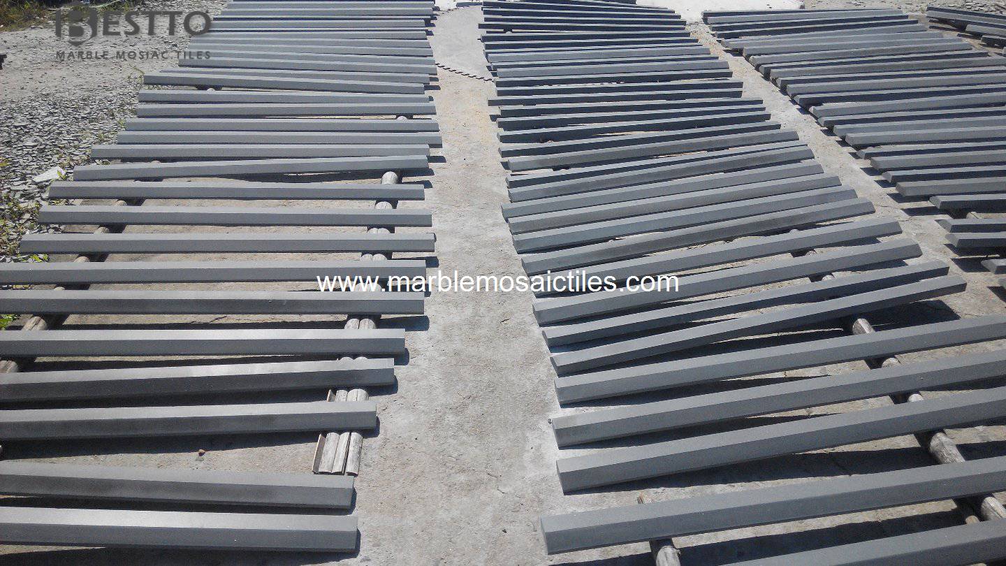 Grey Basalt Honed Border Grey Basalt Honed Border