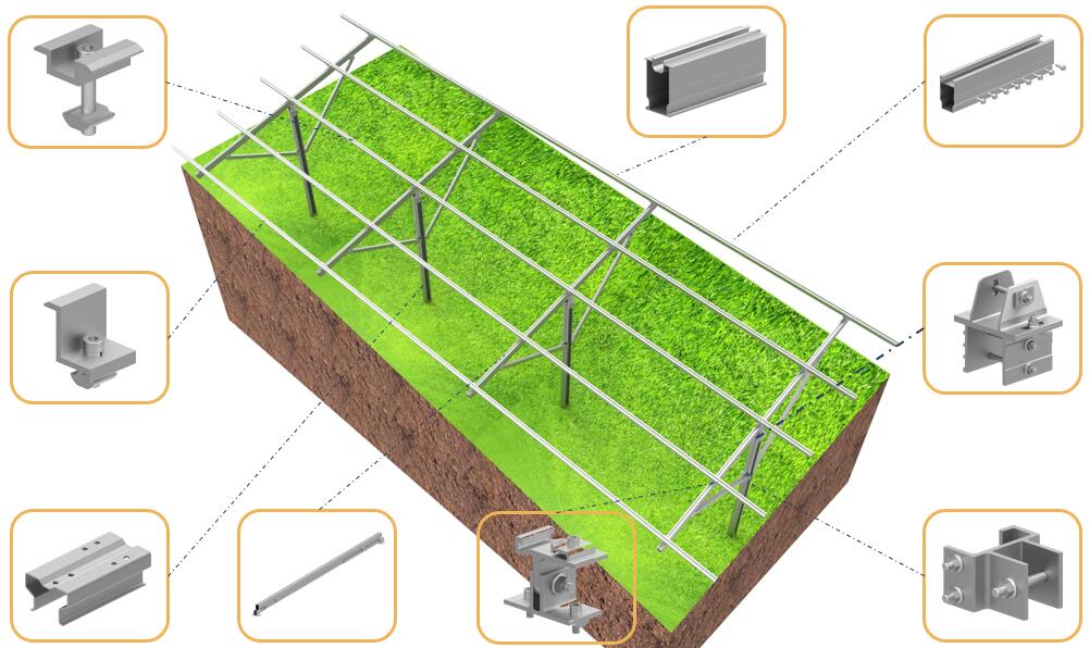 pile driven mounting mounting system