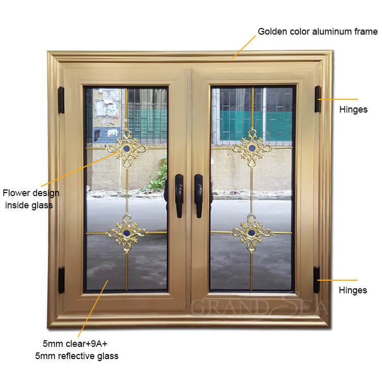 aluminum swing window