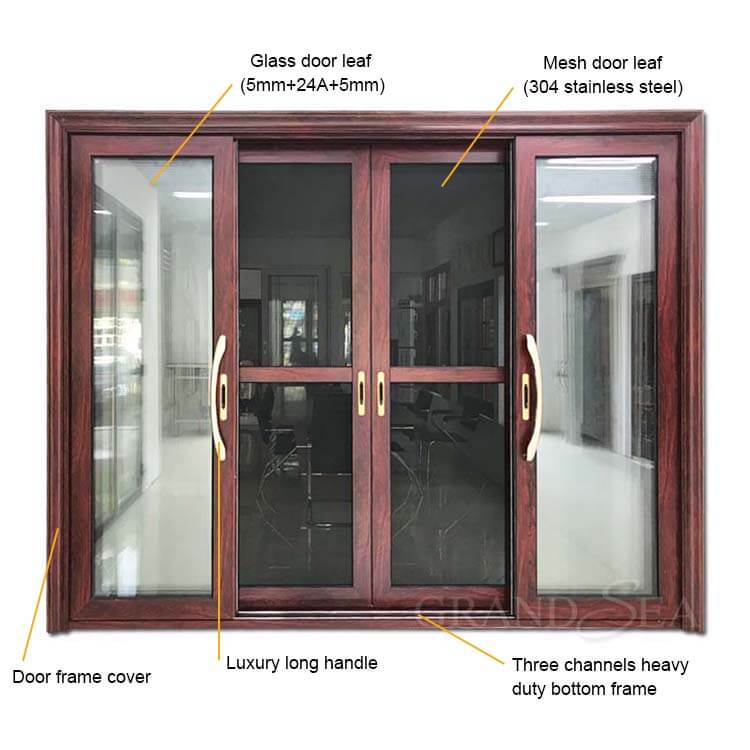 aluminum double glazed sliding door aluminum double glazed sliding door