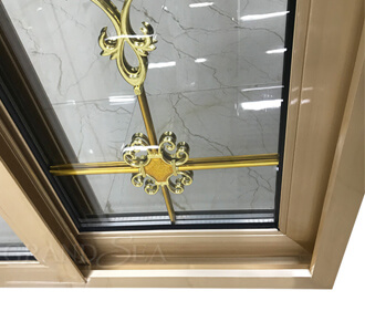 double toughened glass sliding window