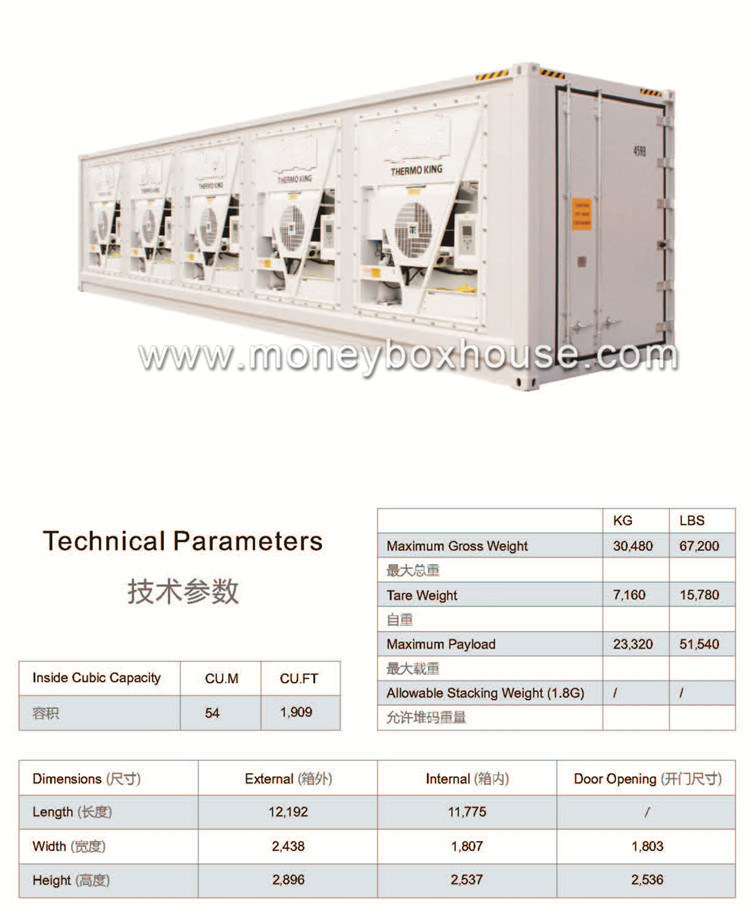 freezer reefer container