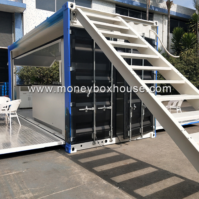 Portable modular mobile shipping container restaurant for sale Portable modular mobile shipping container restaurant for sale