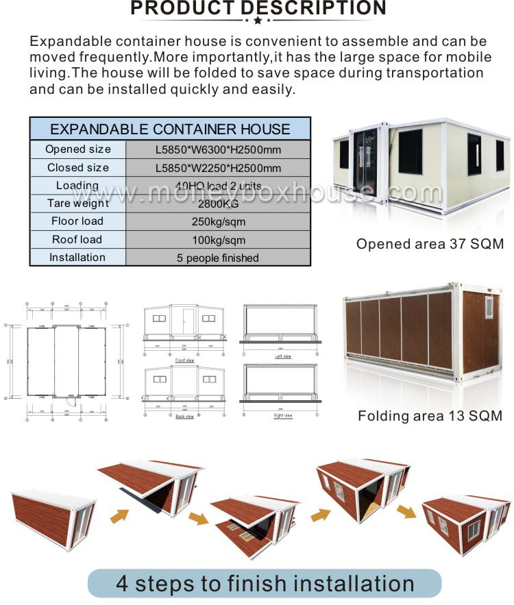 expandable container home