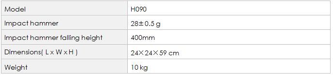 H090 Vertical Rebound Resilience Tester