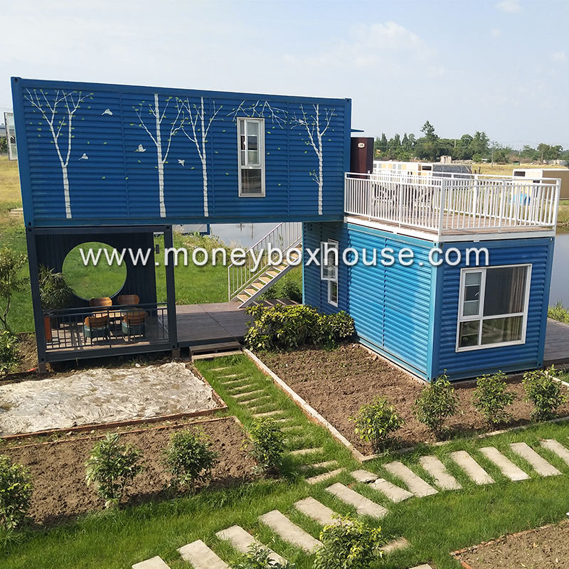 Best low cost portable garden colorful prefab sea shipping container cabin Best low cost portable garden colorful prefab sea shipping container cabin