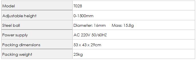 Steel Ball Impact Tester