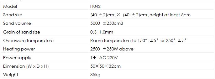 Shoes Heat Insulation Tester H042