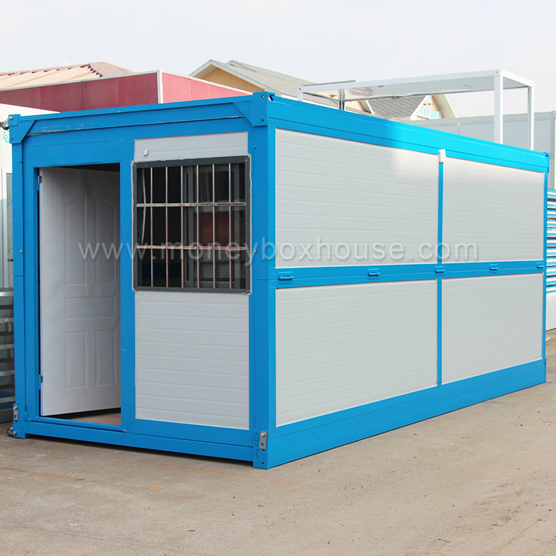 folded container house