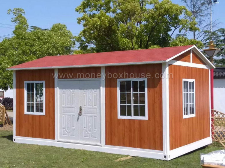 Wooden Color Container House Wooden Color Container House