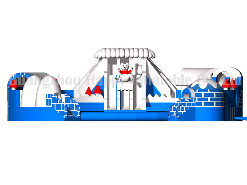 Inflatable Ice Snow World Water Park Inflatable Ice Snow World Water Park
