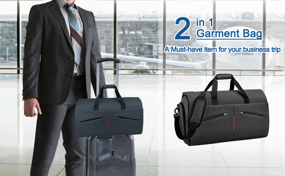Convertible Suit Travel Bag for Men Convertible Suit Travel Bag for Men