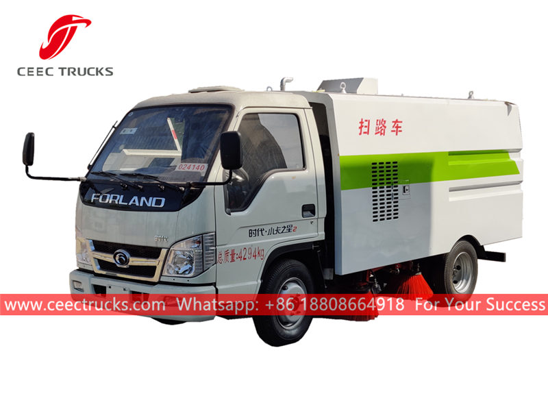 Parking lot sweeper Parking lot sweeper
