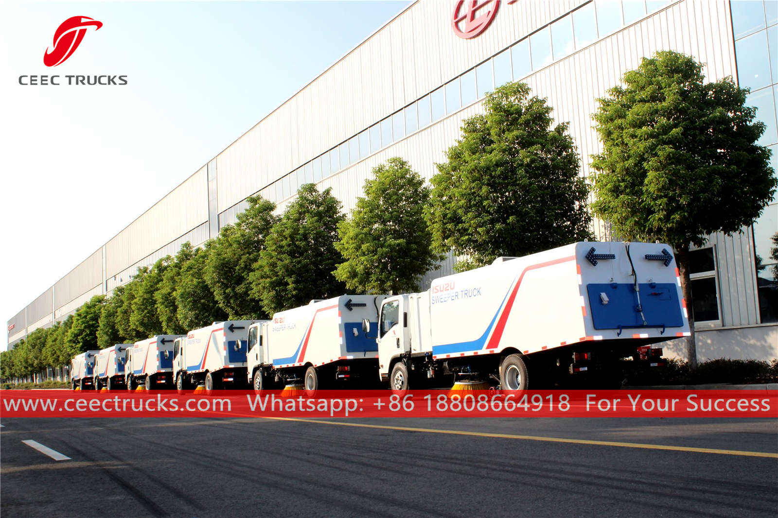 ISUZU Street cleaning trucks for export ISUZU Street cleaning trucks for export