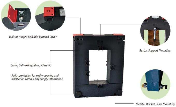 Low voltage current transformer