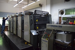 Lithrone offset printing machine