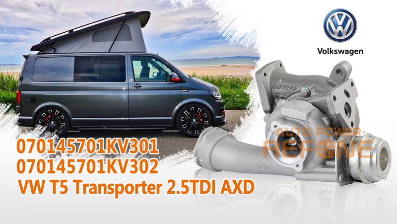 VW T5 Transporter 2.5TDI turbocharger