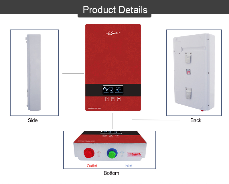 water heater size