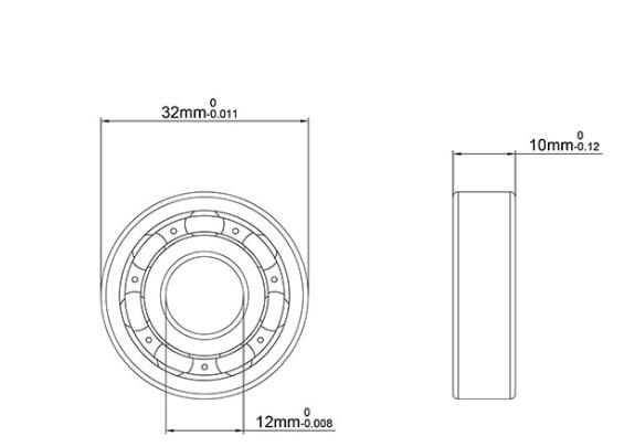CE6201 Bearings size CE6201 Bearings size