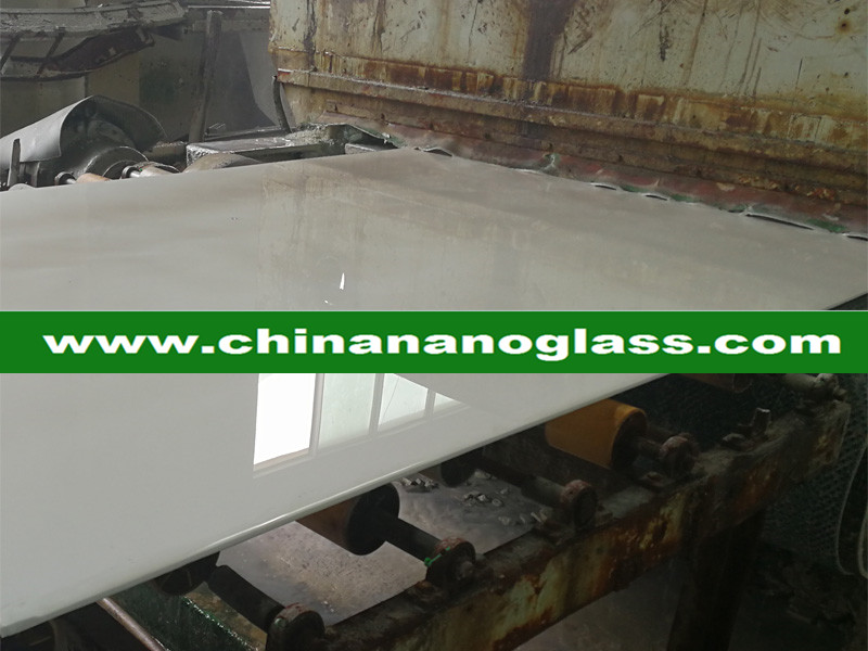 Pure White Nano Crystallized Glass Slabs