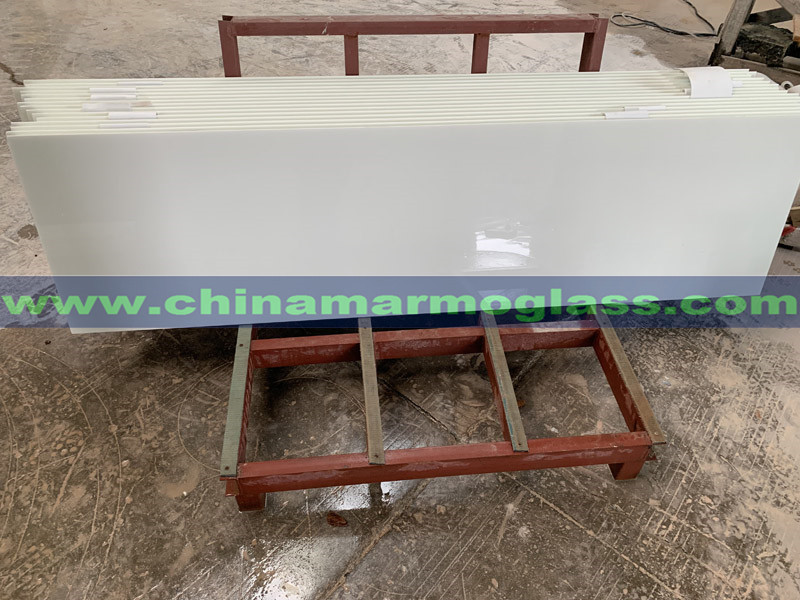 Strong and Durable Nano White Glass Countertops Strong and Durable Nano White Glass Countertops