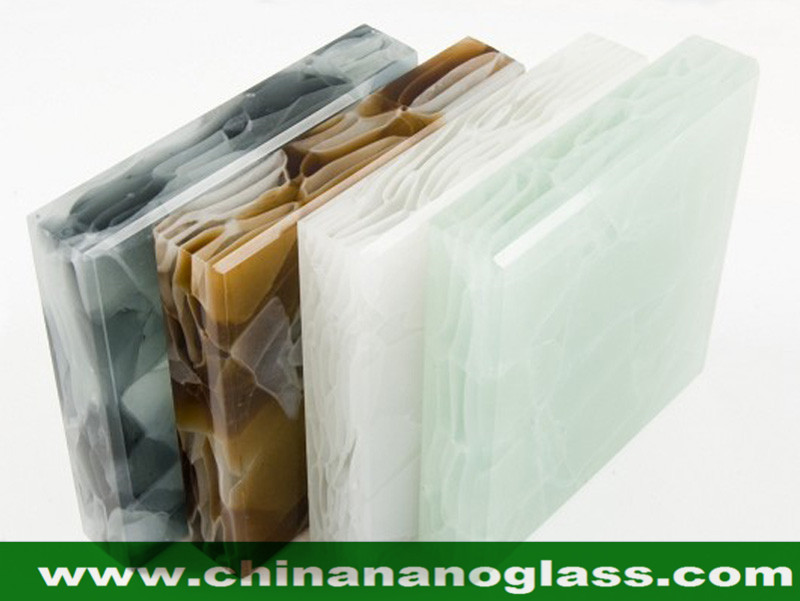 Pear White Jade Stone Glass