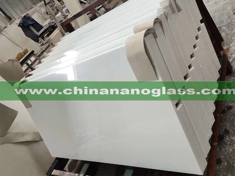 Nano Glass can be surface of Polished, Honed, Matt, Sandblast ect Nano Glass can be surface of Polished, Honed, Matt, Sandblast ect