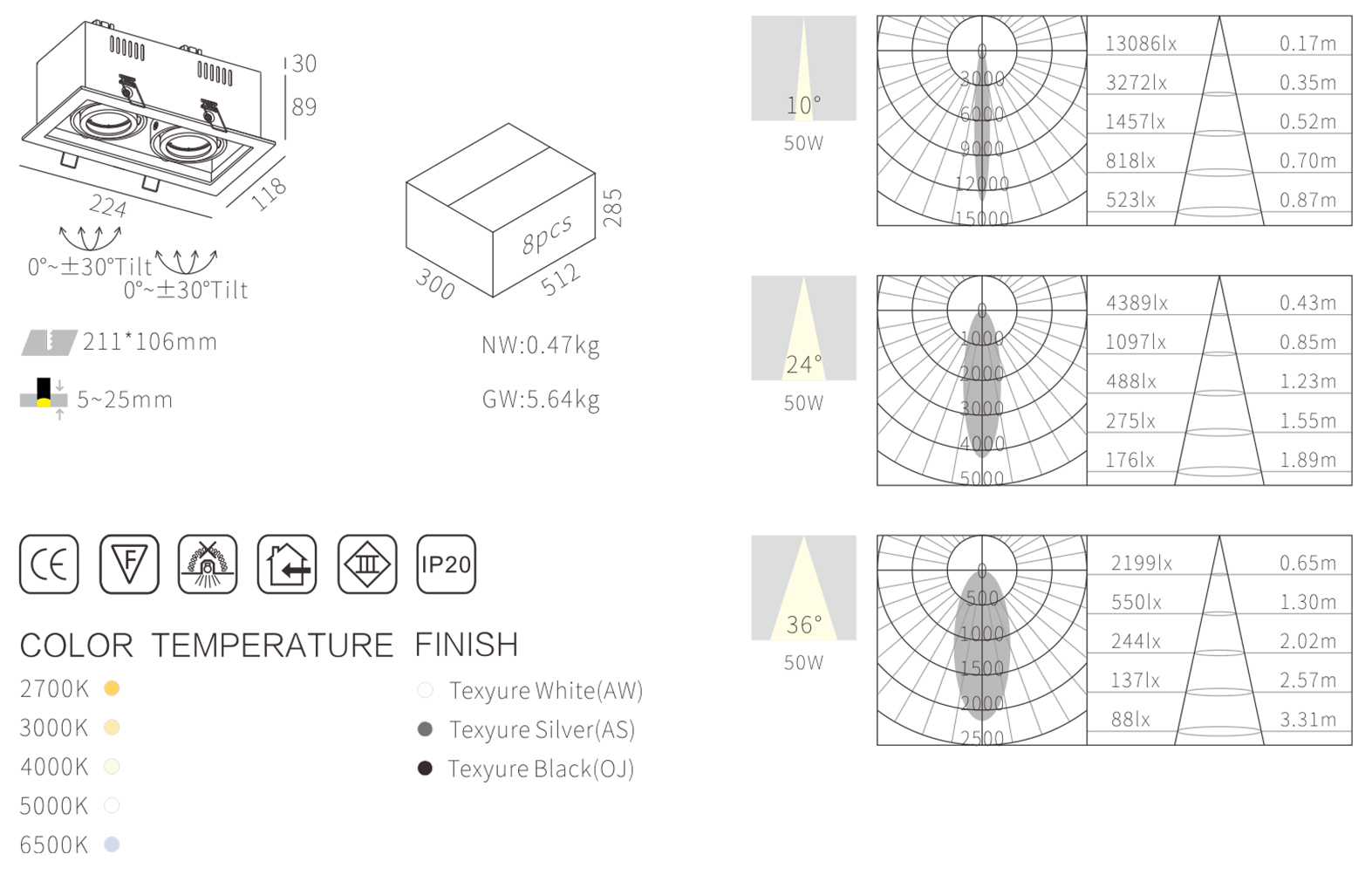 mr16 downlight housing