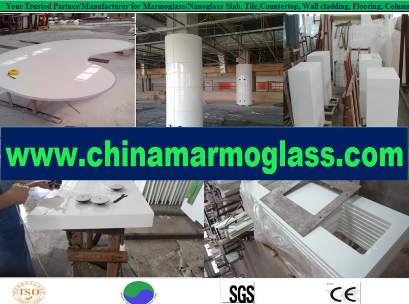 No Anti-dumping Nano glass pure white top