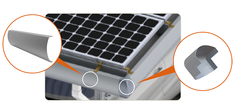 Windproof Carport solar panel Windproof Carport solar panel