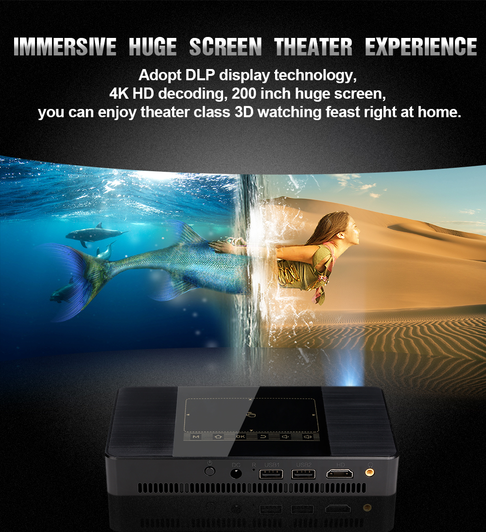 Wifi Portable Home Theater projector