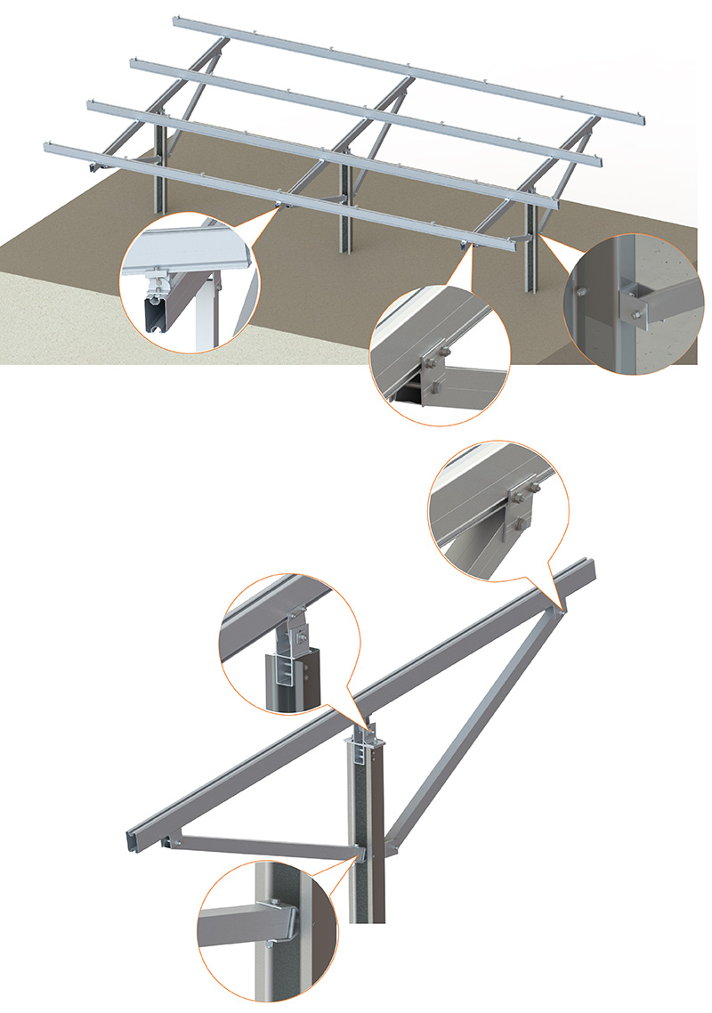 Steel mount