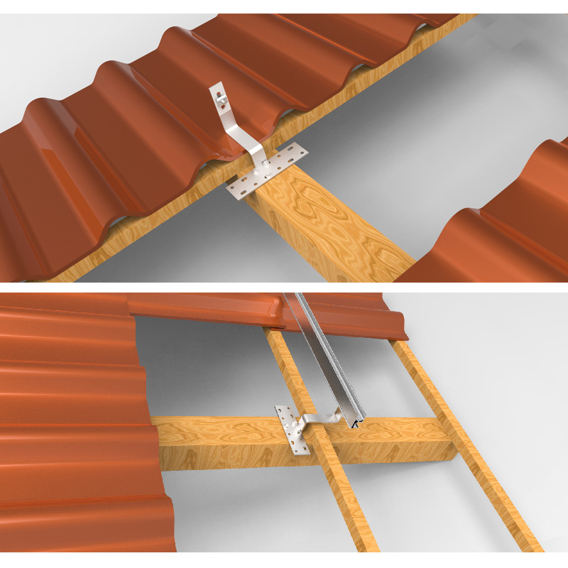 solar racking roof pitch 