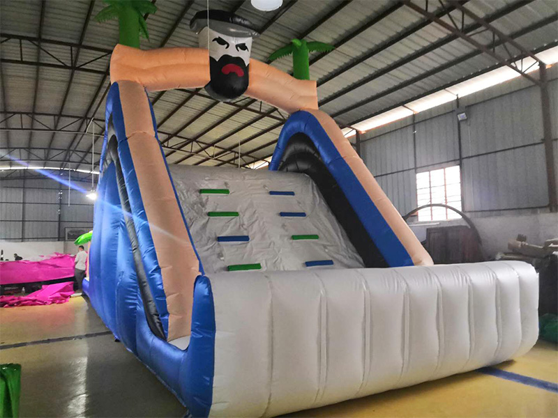 big inflatable slide