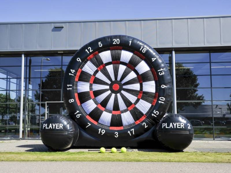 Inflatable Soccer Target Darts Board Game