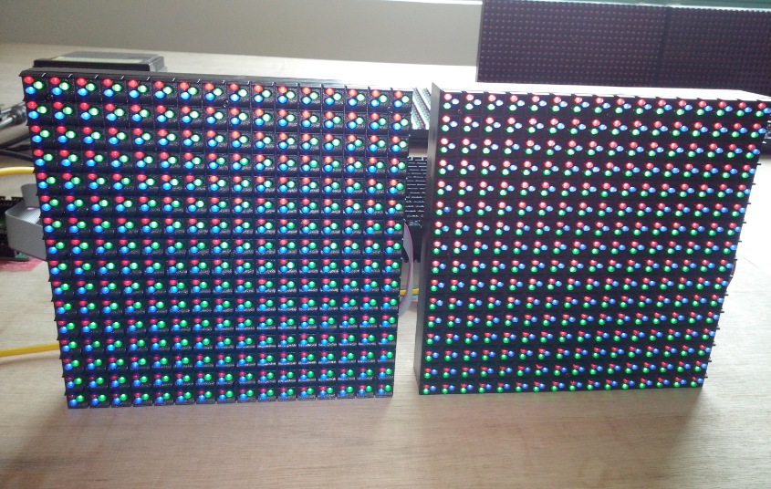 RGB DIP LED MODULE 160MM X 160MM