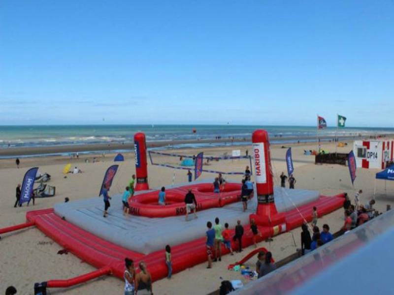 Inflatable Volleyball Court Sport Game Inflatable Volleyball Court Sport Game