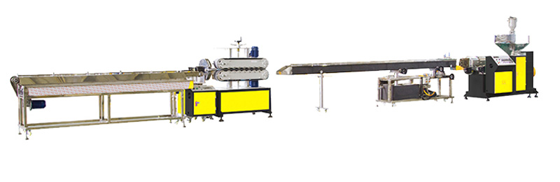 PE plastic medical tube extrusion line