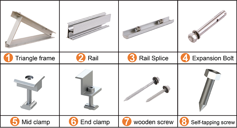 components for triangle brackets